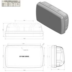 NAVPOD Sailpods SystemPod Uncut 17.125"W X 9.125"H Usable Face -Outlet Gps & Radar Store 12267142 3 LRG